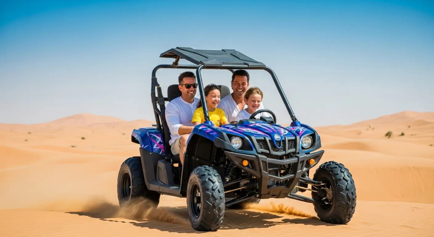 Family Safari with 4-Seater Buggy